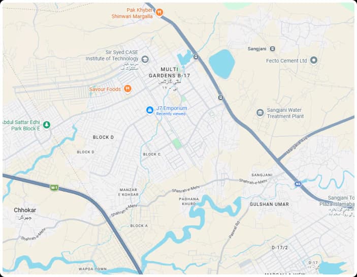 location map